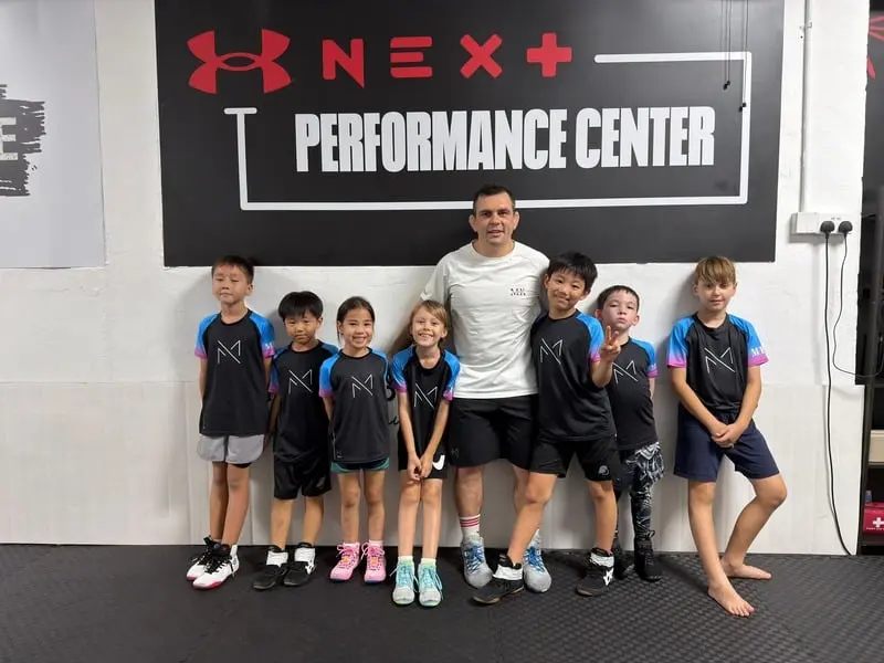 Coach Artem Kotov in MMA competition
