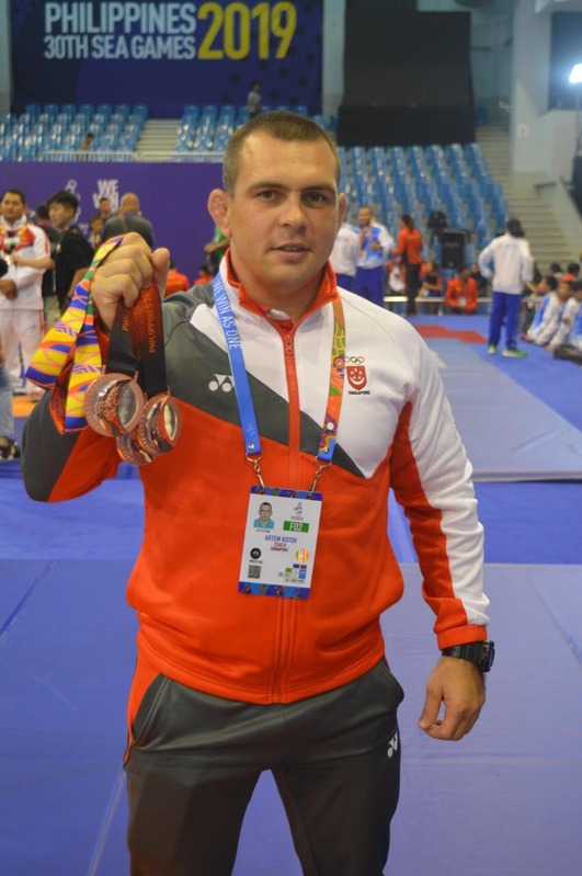 Coach Artem Kotov at MK Academy