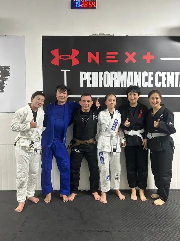 Brazilian Jiu-Jitsu training at MK Academy
